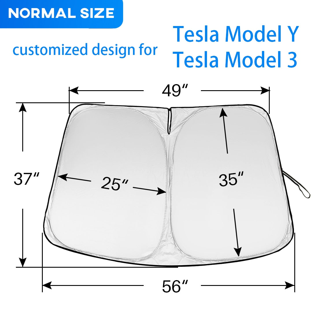 Windshield Sunshade Covers for Tesla Model 3/Y/X/S