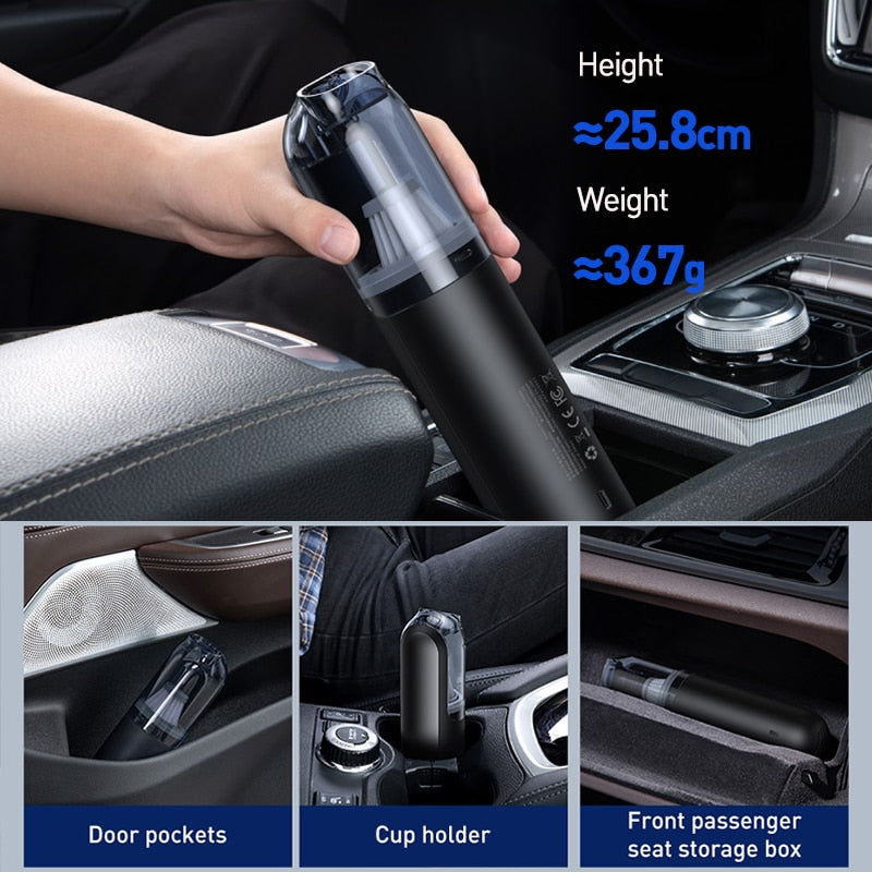 4000Pa Wireless Car Vacuum Cleaner