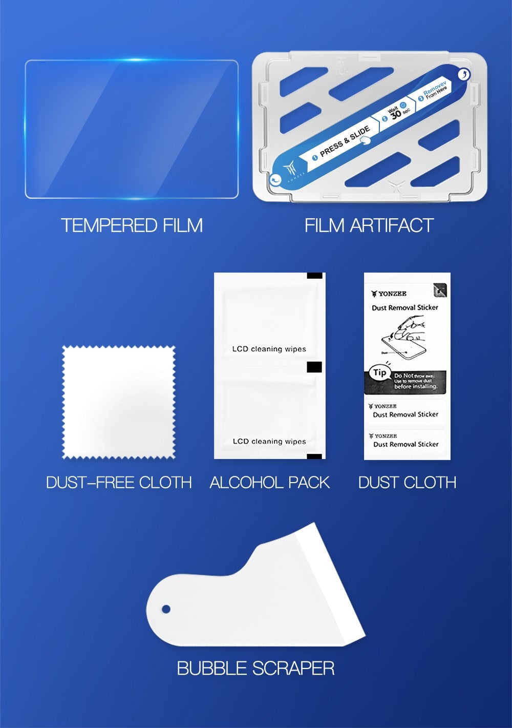 Anti-Glare HD Tempered Glass Screen Protector