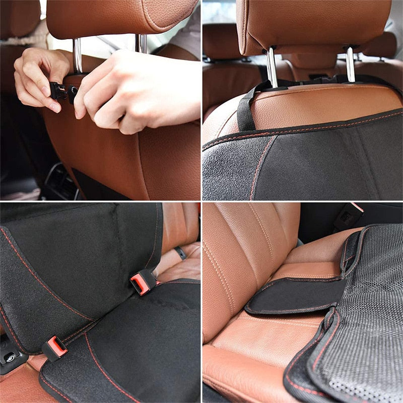 Oxford PU Leather Car Seat Cover Protector