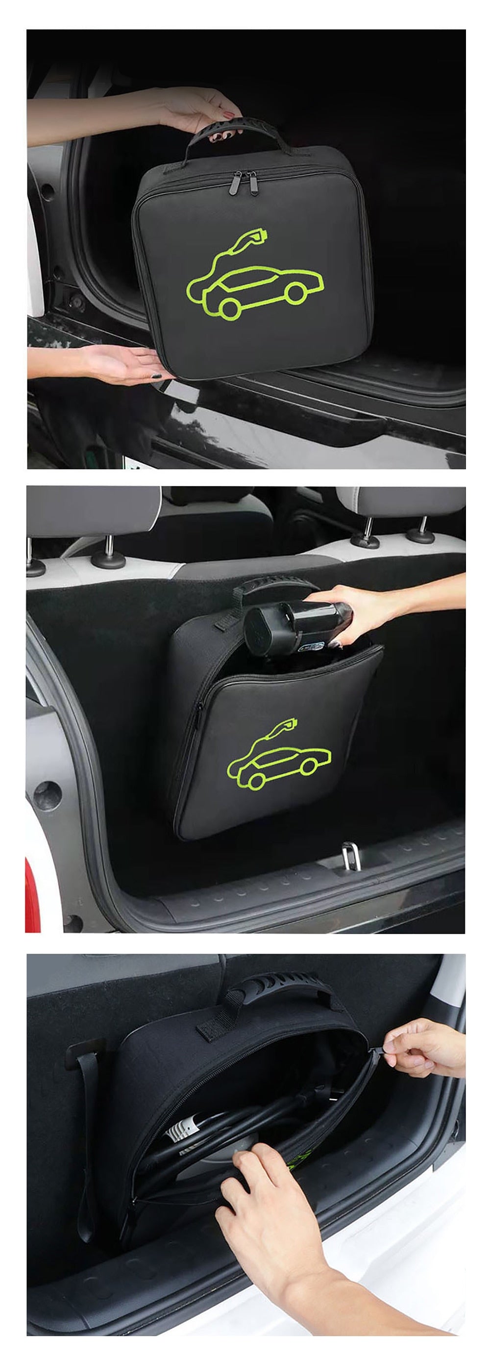 Electric Car Charging Cable Bag