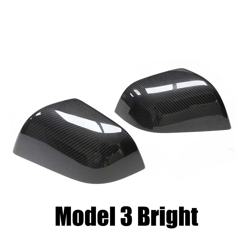 Carbon Fiber side Mirror Cover for Tesla Model 3/Y