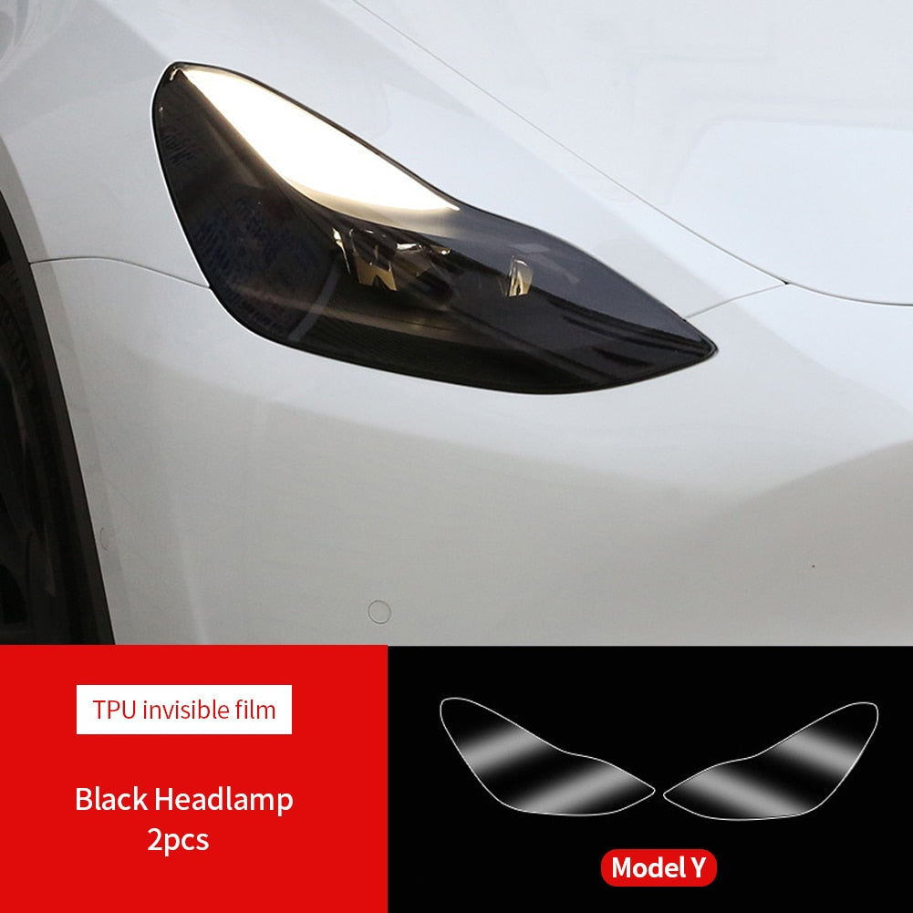 TPU Blackened Protective Film for Headlight, Taillight, Foglight