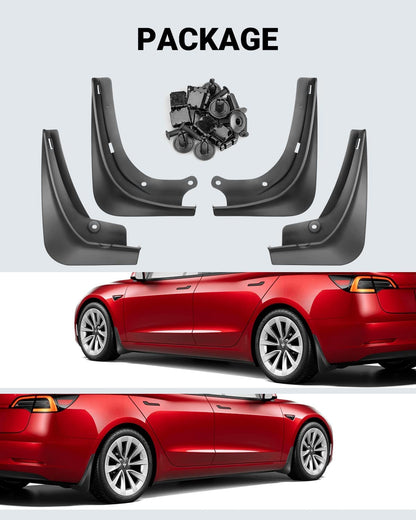 Mud Flaps Mudguards for Tesla Model 3/Y