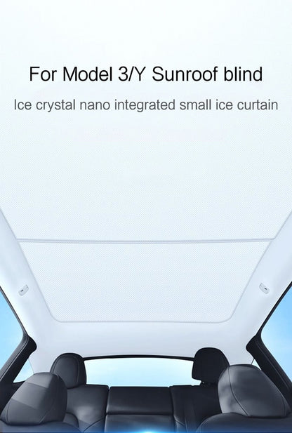 2021-2023 Tesla Model 3 &amp; Model Y Sunroof Sunshades