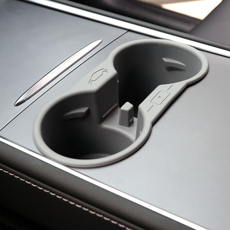 Silicone Cup &amp; Phone Holder Tesla Model 3/Y